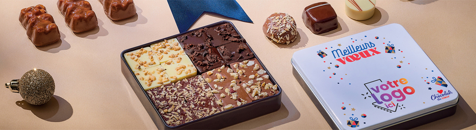 chocolats personnalisés