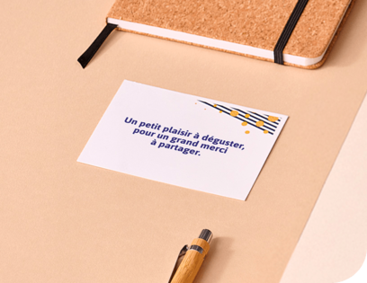 Cartes messages personnalisees